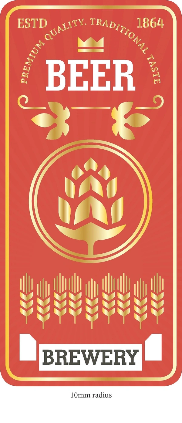  3rd - A4 10mm - Radius - Scaled