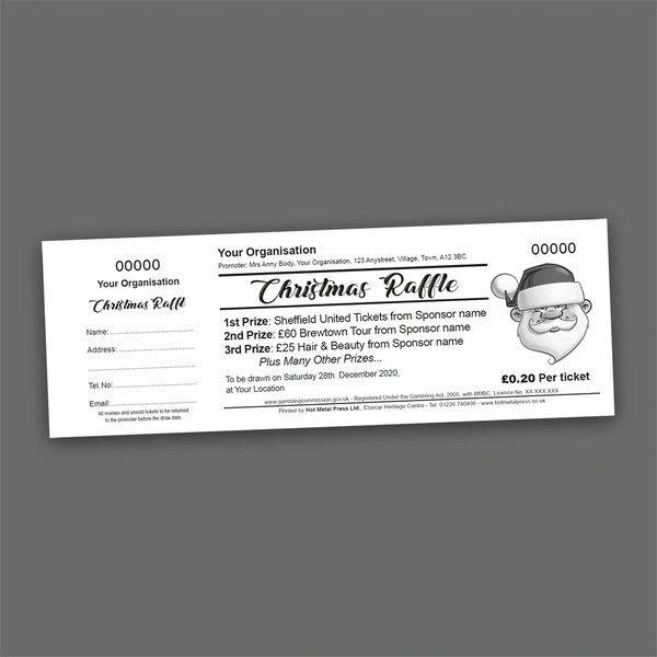  Raffle Ticket (210 X 73)